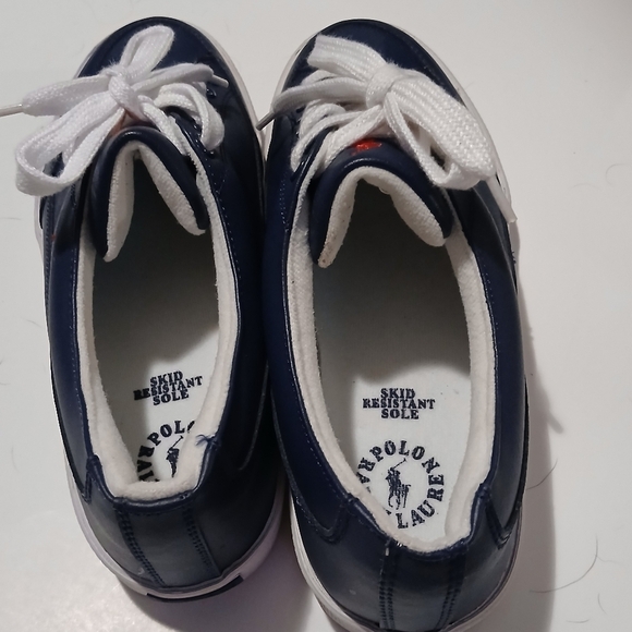 Polo Ralph Lauren Sneakers with Skid-Resistant Sole. Size 9.5D - Picture 3 of 9